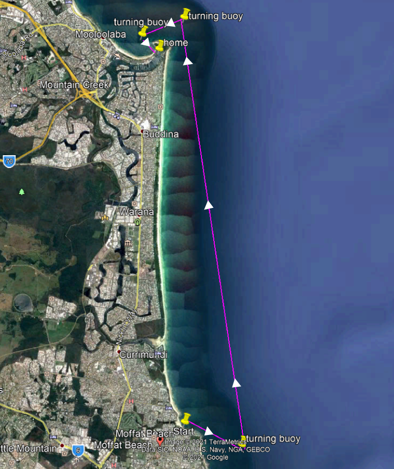<h2>Moffat Beach Course</h2>