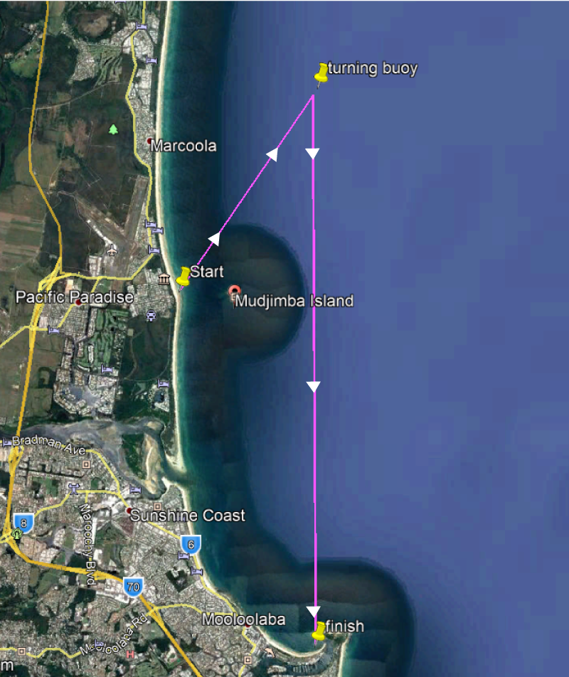 <h2>Mudjimba Beach Course</h2>